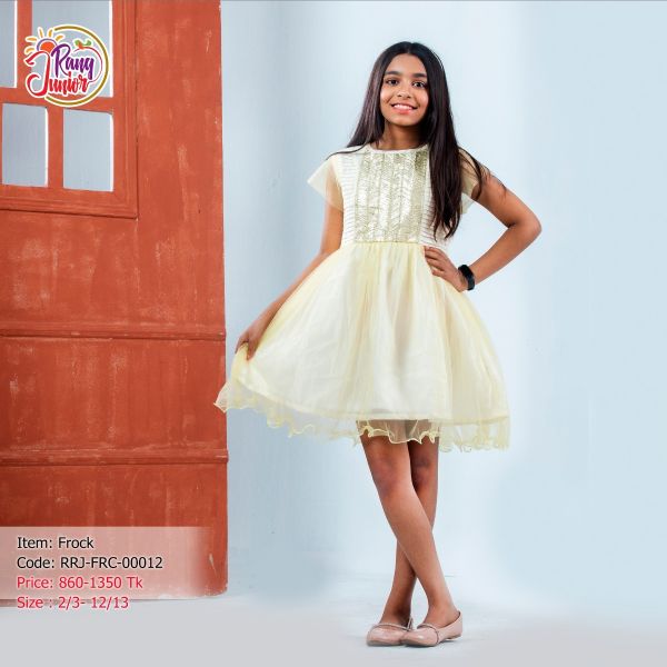 Frock RRJ-FRC-00012-Cream 